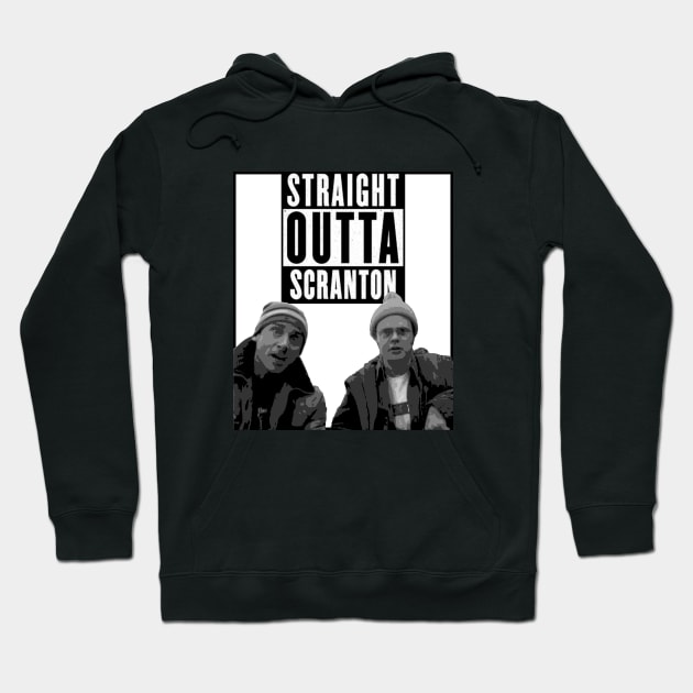 Straight Outta Scranton Hoodie by raidrival